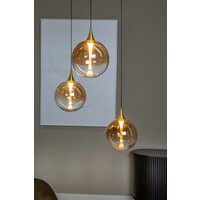 Lucide Dimbare 3-lichts hanglamp Gisela met geïntegreerde LED