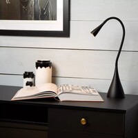Lucide 3-staps dimbare bureaulamp Zozy met geïntegreerde LED
