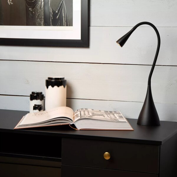 Lucide 3-staps dimbare bureaulamp Zozy met geïntegreerde LED