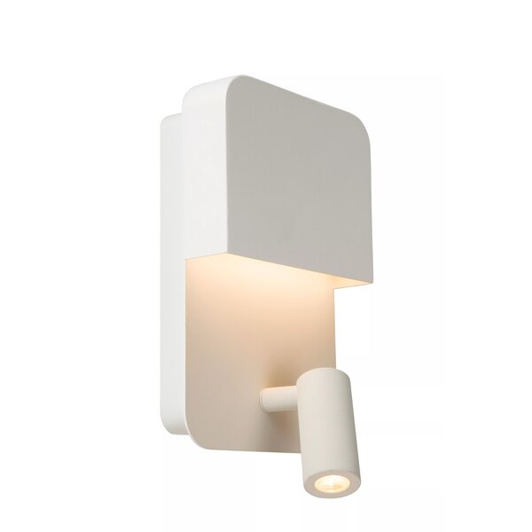 Lucide Wandlamp Boxer met geïntegreerde LED