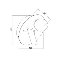 Lucide Bedlamp Matiz met geïntegreerde LED