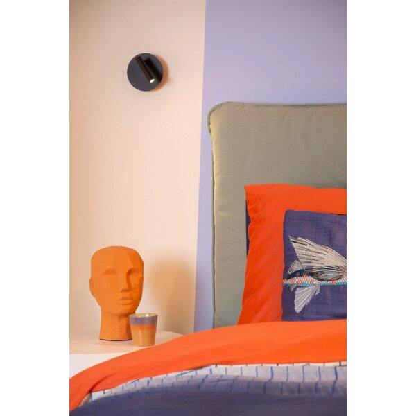 Lucide Oplaadbare bed- wandlamp Jolijn met geïntegreerde LED