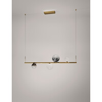 Lodes Dimbare hanglamp Random Stick Short met geïntegreerde LED