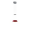 Oligo Dimbare 1-lichts hanglamp Glance met geïntegreerde LED