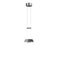 Oligo Dimbare 1-lichts hanglamp Glance met geïntegreerde LED