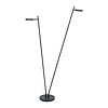Highlight Dimbare 2-lichts vloerlamp Round Move met geïntegreerde LED
