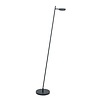 Highlight Dimbare 1-lichts vloerlamp Round Move met geïntegreerde LED