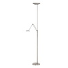 Highlight Dimbare uplight met leesarm New Roma met geïntegreerde LED