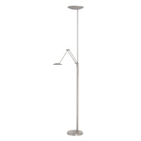 Highlight Dimbare uplight met leesarm New Roma met geïntegreerde LED