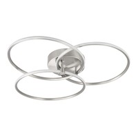 Highlight 3-staps dimbare plafondlamp Circles met geïntegreerde LED