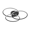 Highlight 3-staps dimbare plafondlamp Circles met geïntegreerde LED