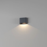 Artdelight Dimbare in- en outdoor wandlamp Diaz Small met geïntegreerde LED | IP65
