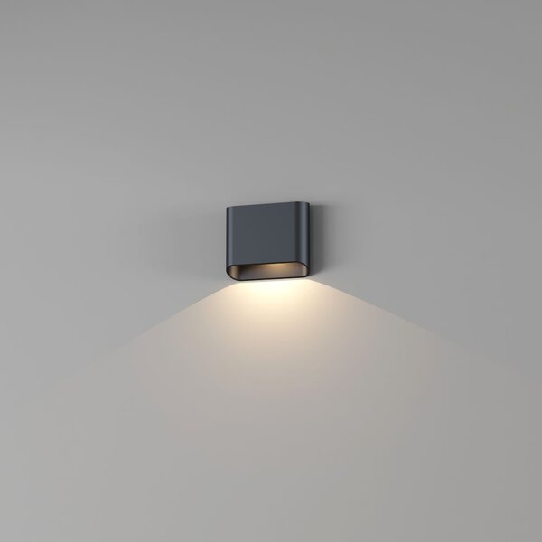 Artdelight Dimbare in- en outdoor wandlamp Diaz Small met geïntegreerde LED | IP65