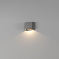 Artdelight Dimbare in- en outdoor wandlamp Diaz Small met geïntegreerde LED | IP65