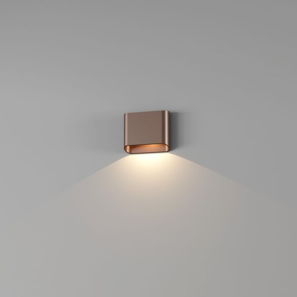 Artdelight Dimbare in- en outdoor wandlamp Diaz Small met geïntegreerde LED | IP65