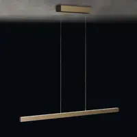 Holtkötter 'Dim to Warm' dimbare én in hoogte verstelbare hanglamp Avior M met geïntegreerde LED | Lengte 123 cm