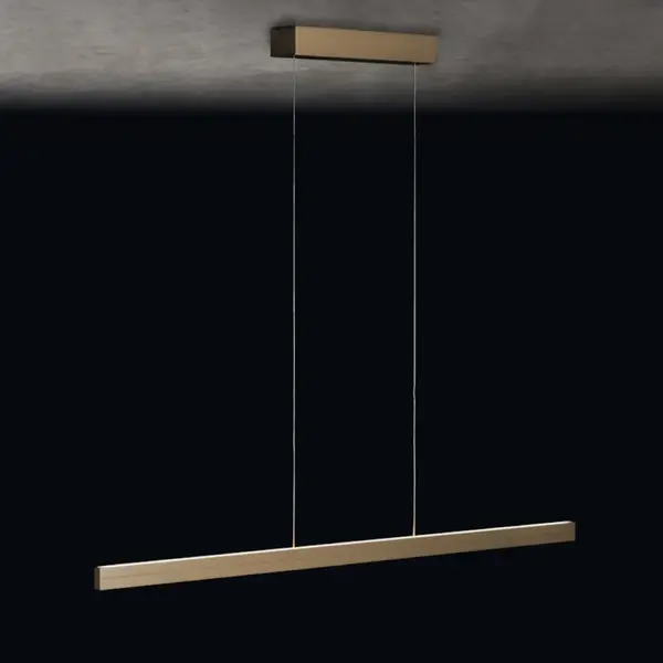 Holtkötter 'Dim to Warm' dimbare én in hoogte verstelbare hanglamp Avior M met geïntegreerde LED | Lengte 123 cm