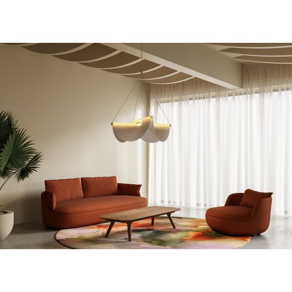 Moooi Dimbare hanglamp Drape Light met geïntegreerde LED