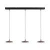 Masterlight 'Dim to Warm' dimbare 3-lichts hanglamp Scala met geïntegreerde LED