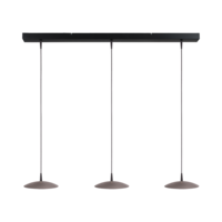 Masterlight 'Dim to Warm' dimbare 3-lichts hanglamp Scala met geïntegreerde LED