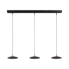 Masterlight 'Dim to Warm' dimbare 3-lichts hanglamp Scala met geïntegreerde LED