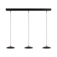 Masterlight 'Dim to Warm' dimbare 3-lichts hanglamp Scala met geïntegreerde LED