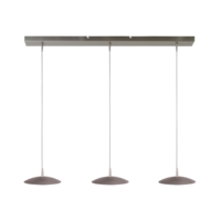 Masterlight 'Dim to Warm' dimbare 3-lichts hanglamp Scala met geïntegreerde LED