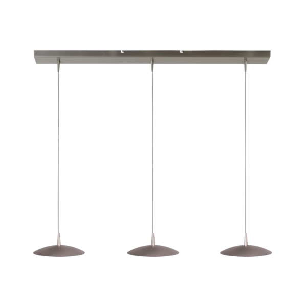 Masterlight 'Dim to Warm' dimbare 3-lichts hanglamp Scala met geïntegreerde LED