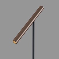 Artdelight Kantelbare, draaibare én dimbare vloerlamp Kansas met geïntegreerde LED
