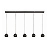 Freelight Dimbare 5-lichts hanglamp Bilia met geïntegreerde LED
