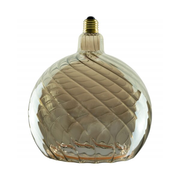 Segula Dimbare LED-lichtbron Floating Globe 200 twisted smokey-grey