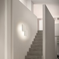 Lodes Dimbare wand-plafondlamp Puzzle Double Square met geïntegreerde LED