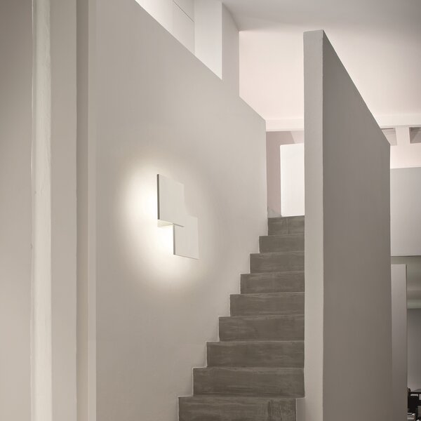 Lodes Dimbare wand-plafondlamp Puzzle Double Square met geïntegreerde LED