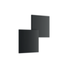 Lodes Dimbare wand-plafondlamp Puzzle Double Square met geïntegreerde LED