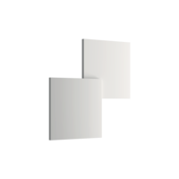 Lodes Dimbare wand-plafondlamp Puzzle Double Square met geïntegreerde LED