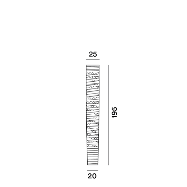 Foscarini Dimbare vloerlamp Tress Large