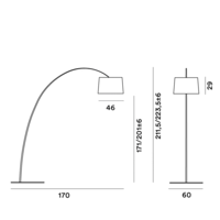 Foscarini Vloerlamp Twiggy E27