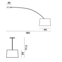 Foscarini Plafondlamp Twiggy