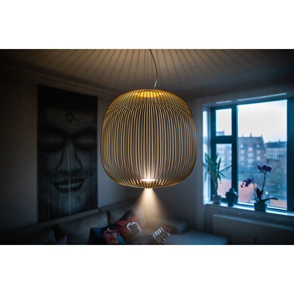 Foscarini Hanglamp Spokes 2 met geïntegreerde LED