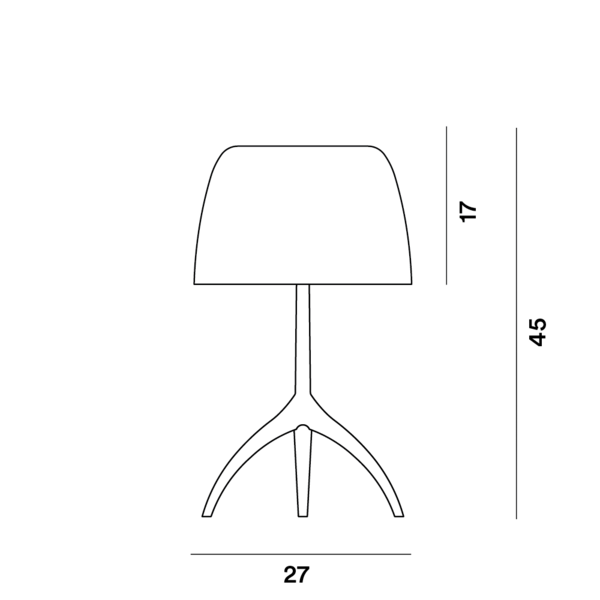 Foscarini Tafellamp Lumiere Large