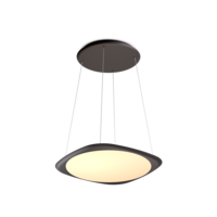 Grau In hoogte verstelbare én dimbare hanglamp Flying met geïntegreerde LED
