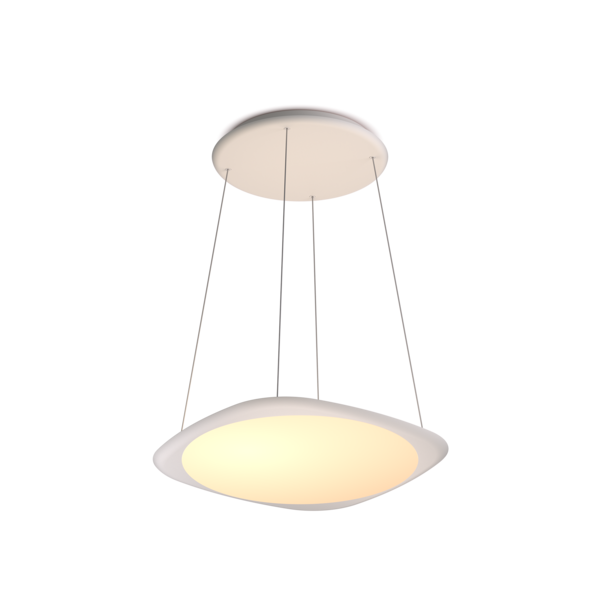 Grau In hoogte verstelbare én dimbare hanglamp Flying met geïntegreerde LED