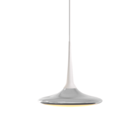 Grau 'Dim to Warm' dimbare 1-lichts hanglamp Falling Leaf met geïntegreerde LED