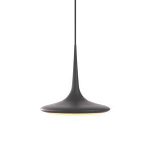 Grau 'Dim to Warm' dimbare 1-lichts hanglamp Falling Leaf met geïntegreerde LED