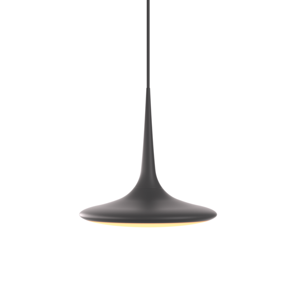 Grau 'Dim to Warm' dimbare 1-lichts hanglamp Falling Leaf met geïntegreerde LED