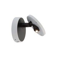 Antidark Kantelbare, draaibare én dimbare wandlamp Dot W120 met geïntegreerde LED