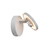 Antidark Kantelbare, draaibare én dimbare wandlamp Dot W120 met geïntegreerde LED