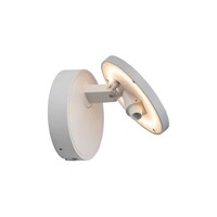 Antidark Kantelbare, draaibare én dimbare wandlamp Dot W120 met geïntegreerde LED