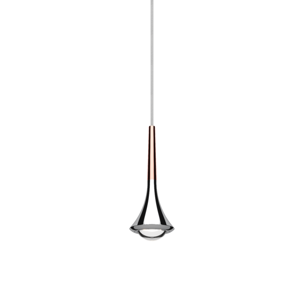 Lodes Dimbare hanglamp Rain met geïntegreerde LED
