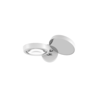 Lodes Dimbare wandlamp Nautilus met geïntegreerde LED